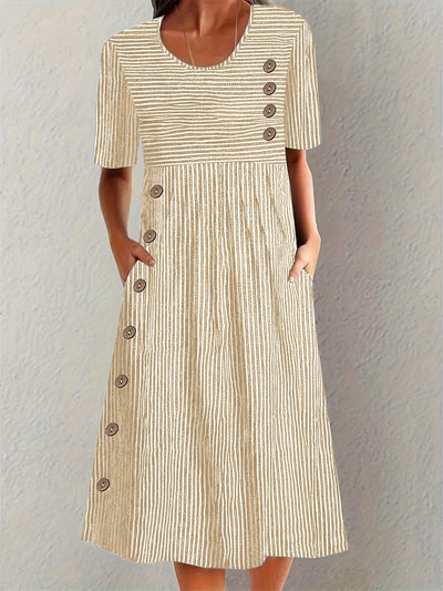 Britt - Gestreiftes Sommerkleid