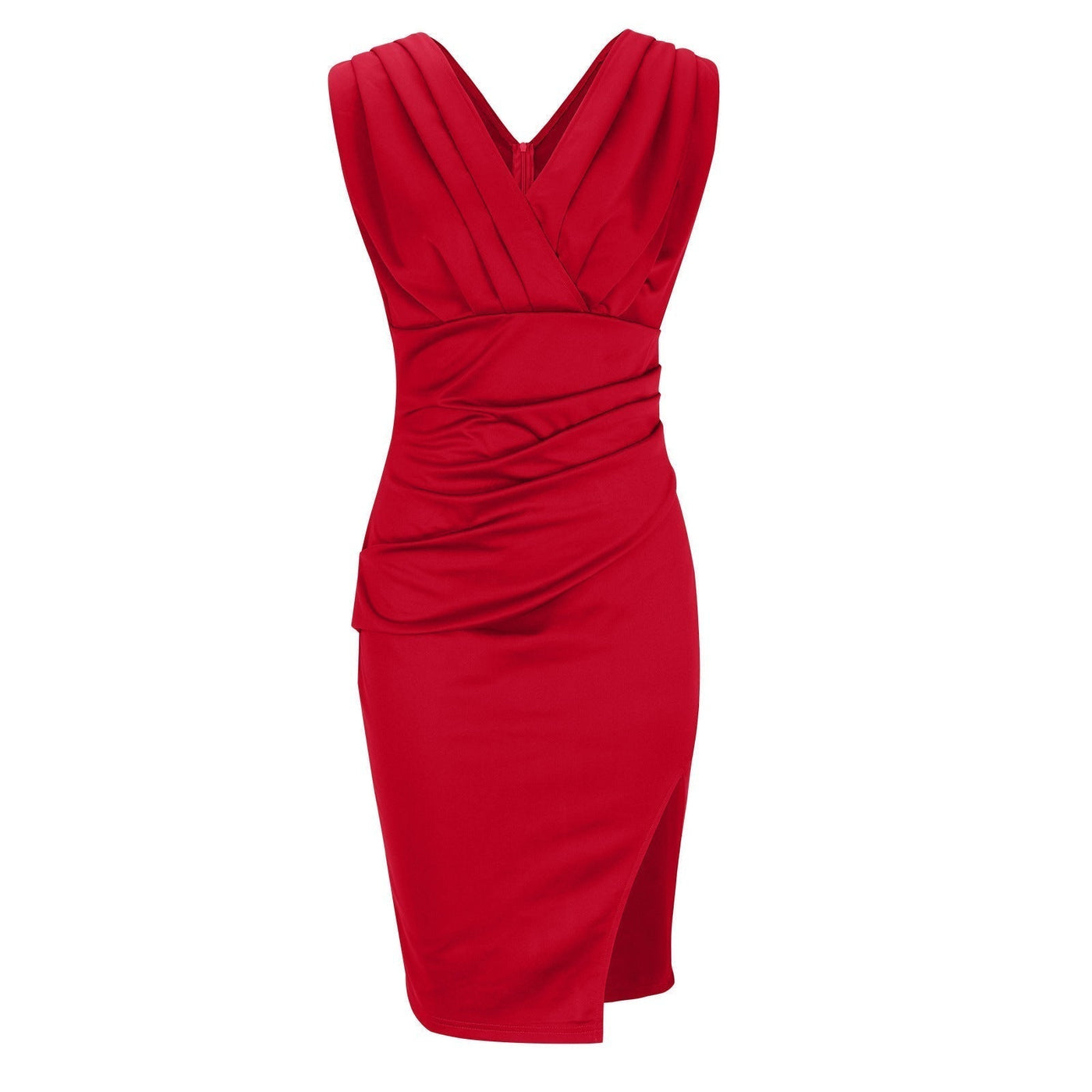 DELILAH | KLEID MIT V-AUSSCHNITT