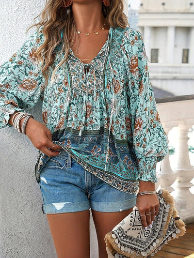 Helena™ | Sommer Blumen Top