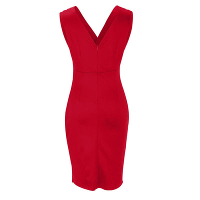DELILAH | KLEID MIT V-AUSSCHNITT