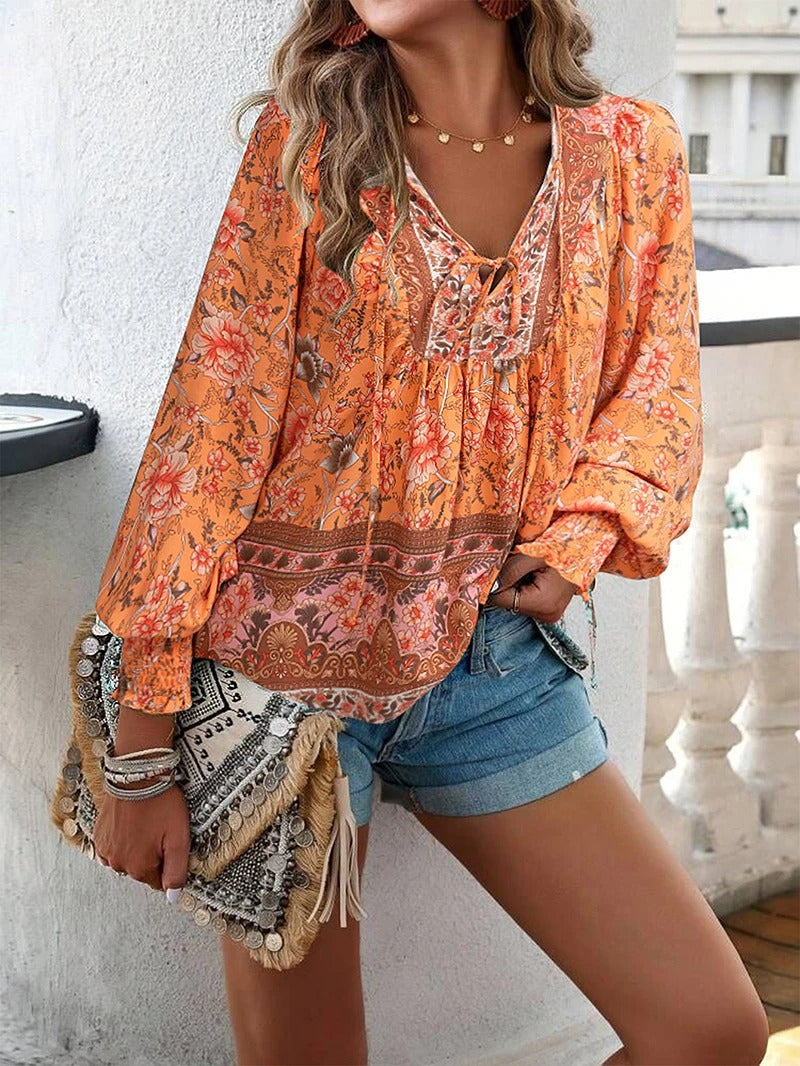 Helena™ | Sommer Blumen Top