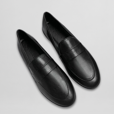 Tanja | Retro Leder Loafer