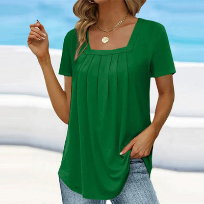 Livia™ - Elegante Plisseebluse