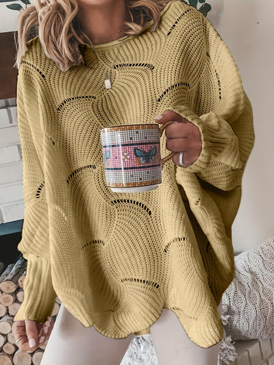 Yoko™ – pull en maille côtelée pour femme