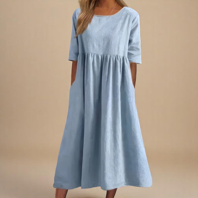 Bella™ | Schmeichelhaftes Baumwollkleid