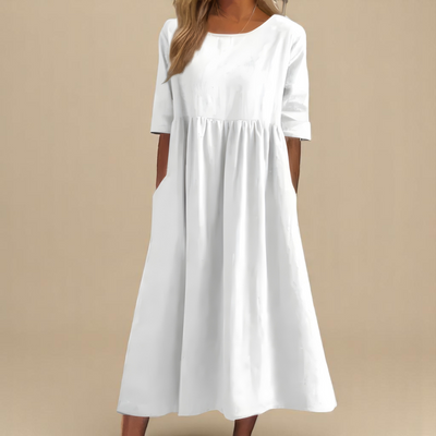 Bella™ | Schmeichelhaftes Baumwollkleid