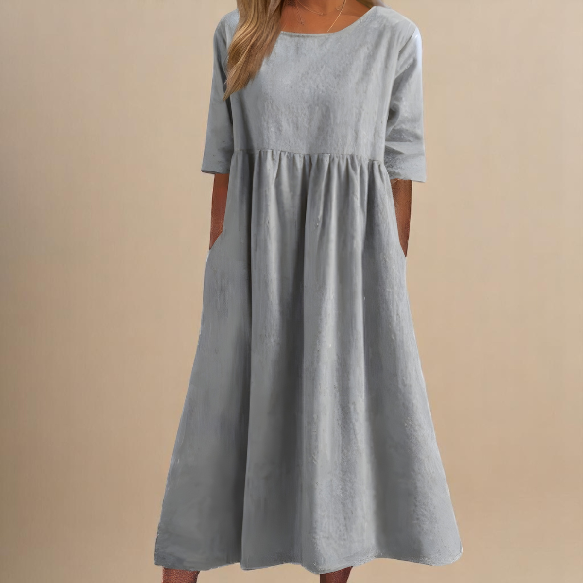 Bella™ | Schmeichelhaftes Baumwollkleid