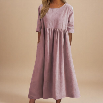 Bella™ | Schmeichelhaftes Baumwollkleid