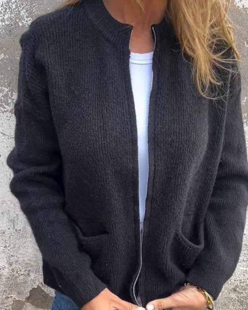 Noelle | Baumwollstrick-Cardigan