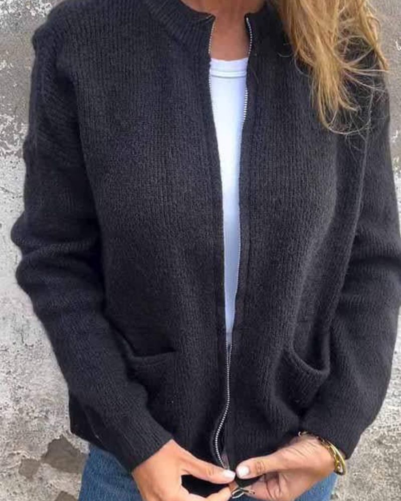 Noelle | Baumwollstrick-Cardigan