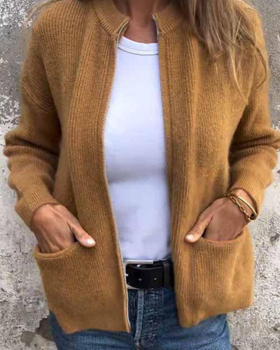 Noelle | Baumwollstrick-Cardigan