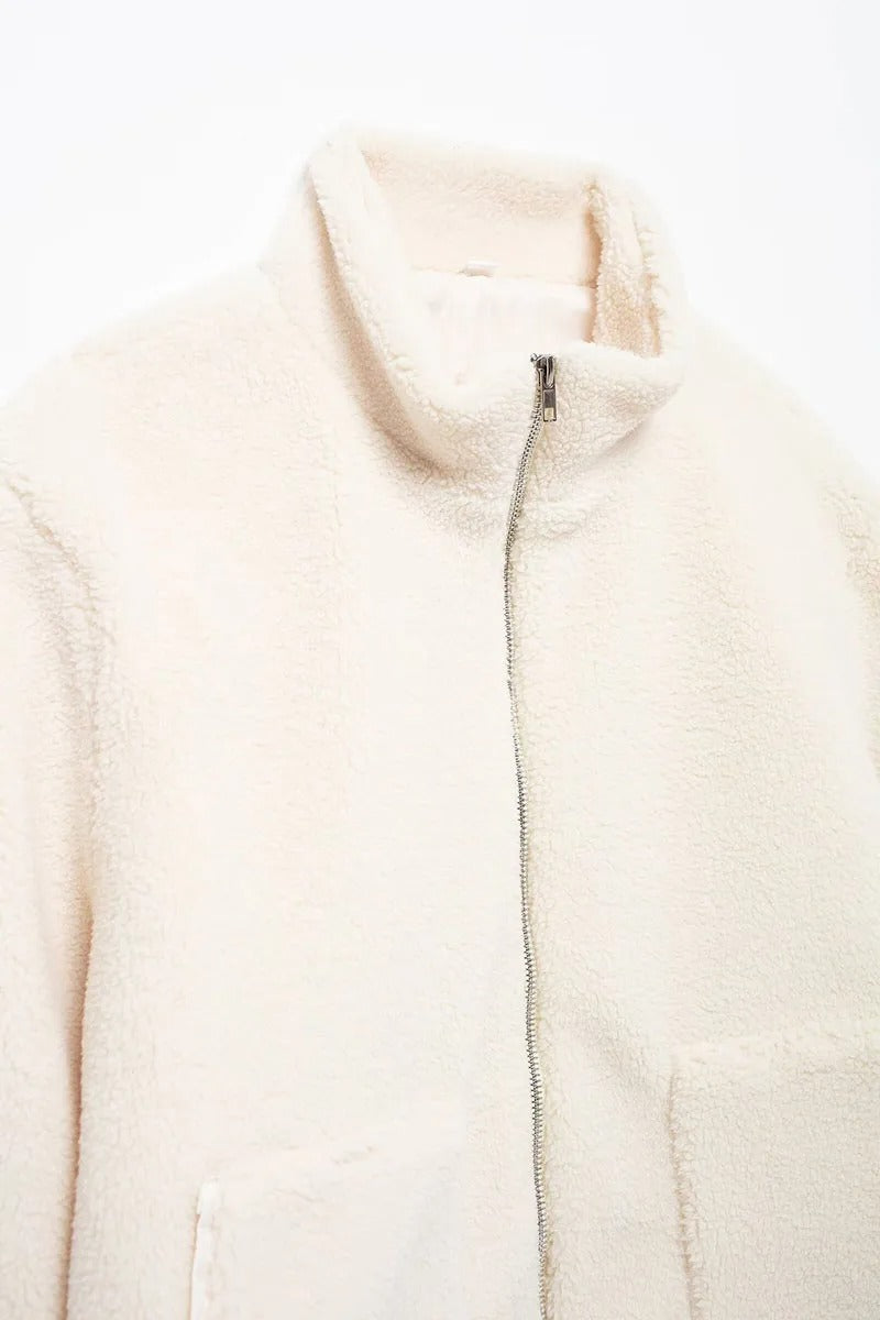 Kelly - Oversized warme Fleece-Jacke