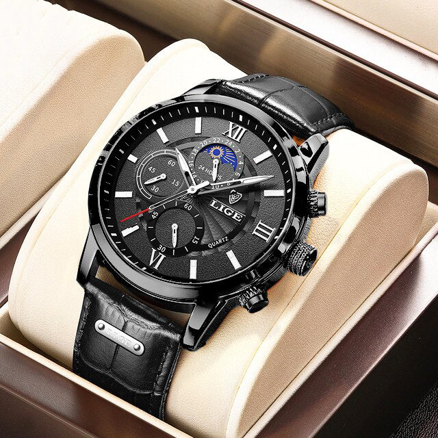 Klassische | Lederarmband Uhr