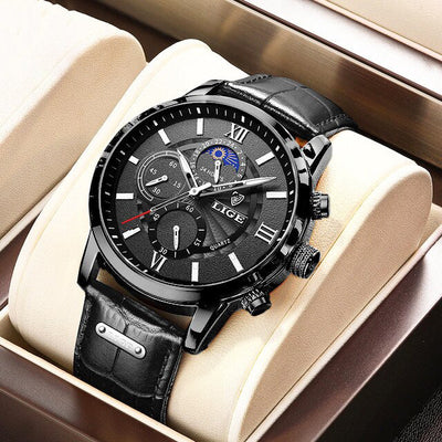 Klassische | Lederarmband Uhr