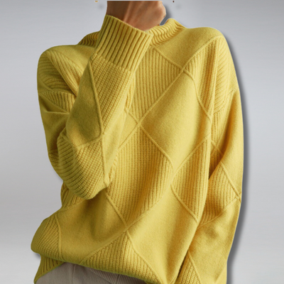 Adelina - Le pull doux col roulé 