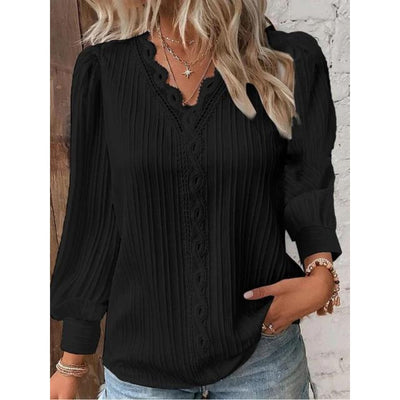 Luna™ - Elegante Biesenbluse