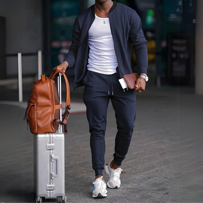 "SportFlex" - completo sportivo a maniche lunghe da uomo