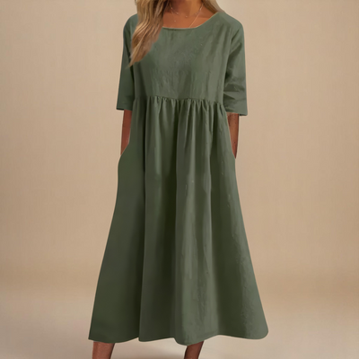 Bella™ | Schmeichelhaftes Baumwollkleid