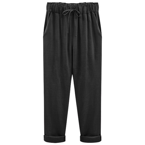 Luisa™ - Sommerhose aus Baumwollleinen