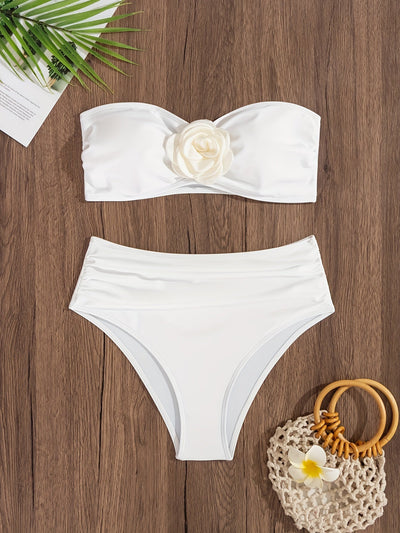 Mia |Bandeau-Bikini-Set - für einen trendigen & schmeichelhaften Badelook