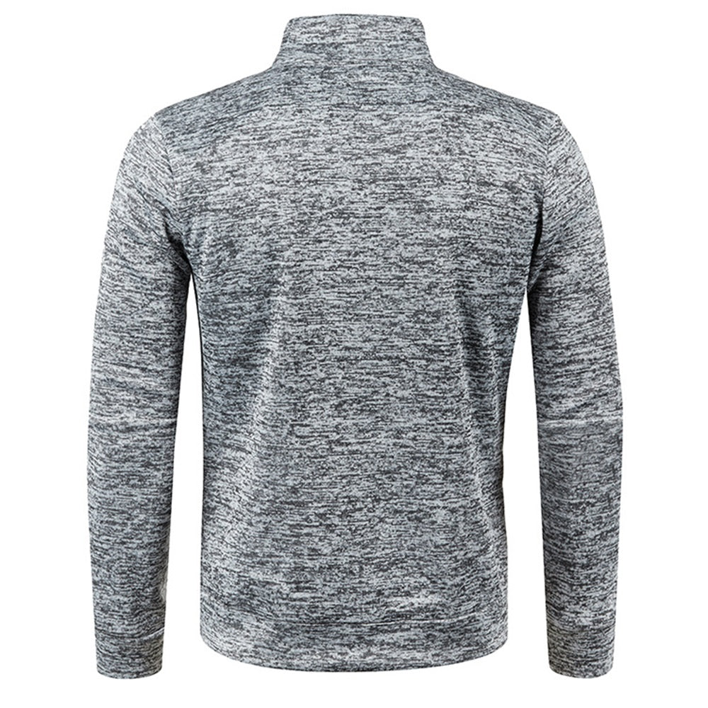 Bjorn | Comodo maglione da uomo con mezza zip