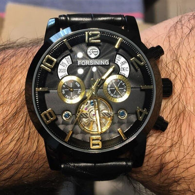Luxuriöse, mechanische | Tourbillon-Automatikuhr