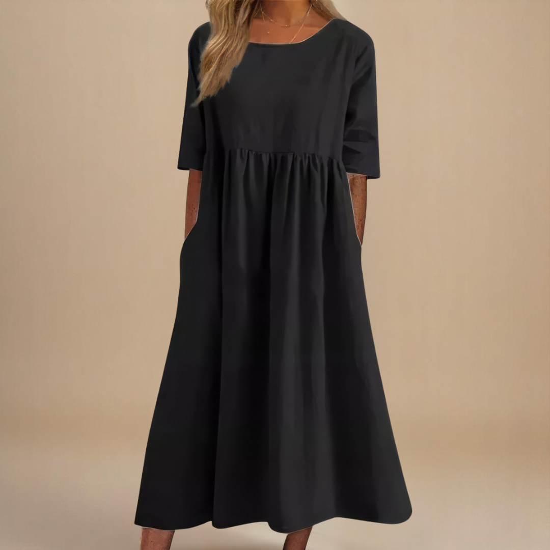 Bella™ | Schmeichelhaftes Baumwollkleid