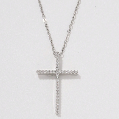 Collana Proverbi - Argento / Diamante