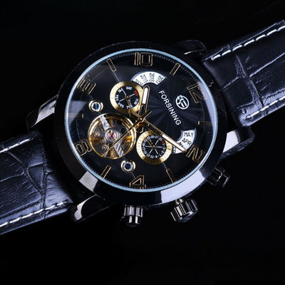 Luxuriöse, mechanische | Tourbillon-Automatikuhr