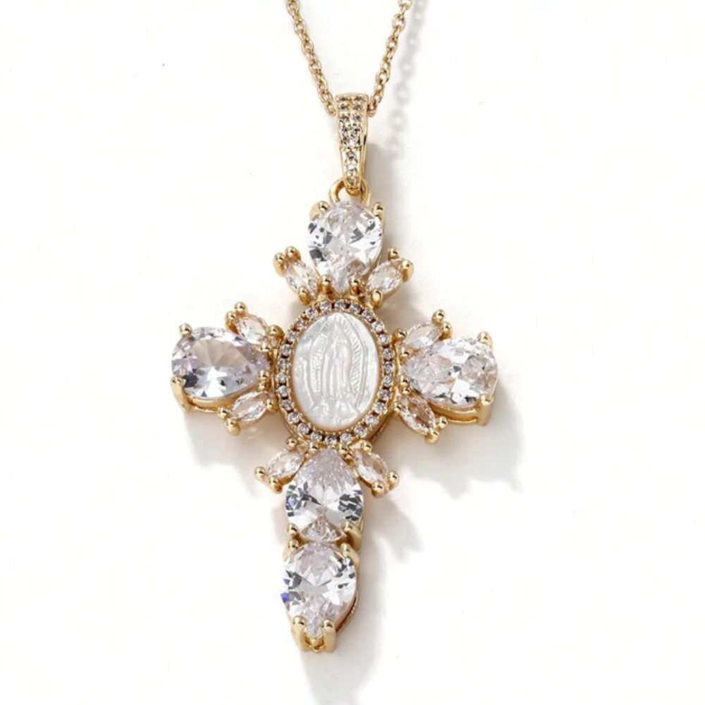 Collana Salmi - Oro / Smeraldi bianchi