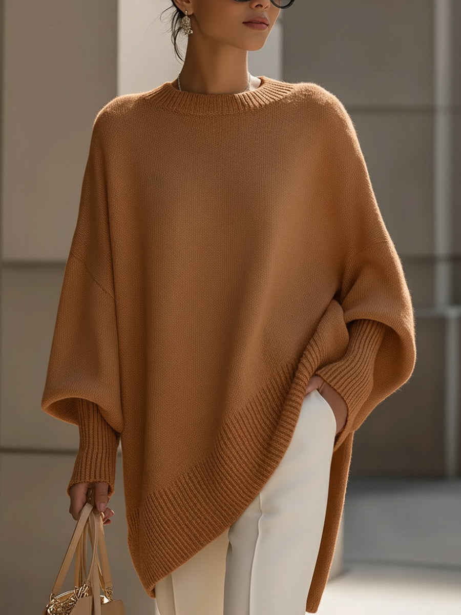 Mandy | Mühelose Eleganz Oversized Poncho
