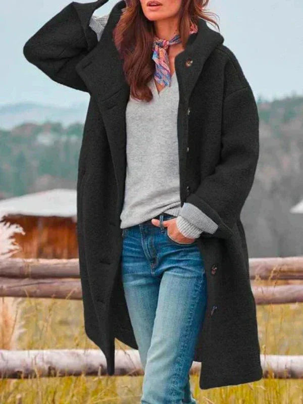 Serena™ | Stylischer langer Wintermantel
