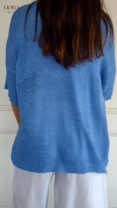 MAIA™ | LANGÄRMLIGES BAUMWOLL-SHIRT