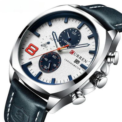 Wasserdichte Chronographen-Sportuhr | mit Militär-Design