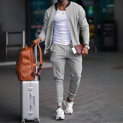 "SportFlex" - completo sportivo a maniche lunghe da uomo