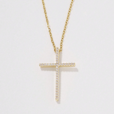Collana Proverbi - oro / pietre bianche
