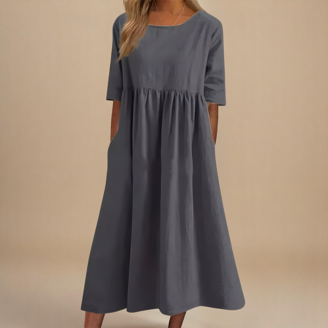 Bella™ | Schmeichelhaftes Baumwollkleid