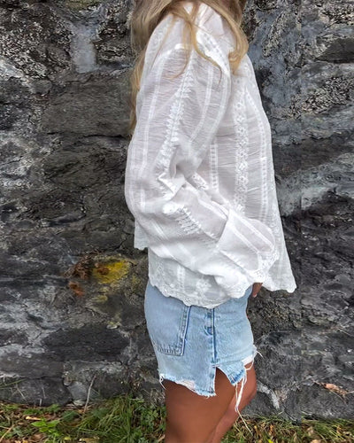 Kathlyn™ | Knopf-Poloshirt