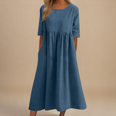 Bella™ | Schmeichelhaftes Baumwollkleid