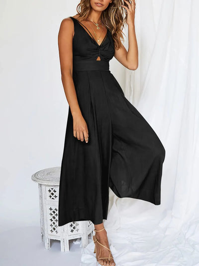 Maren - Jumpsuit mit V-Ausschnitt