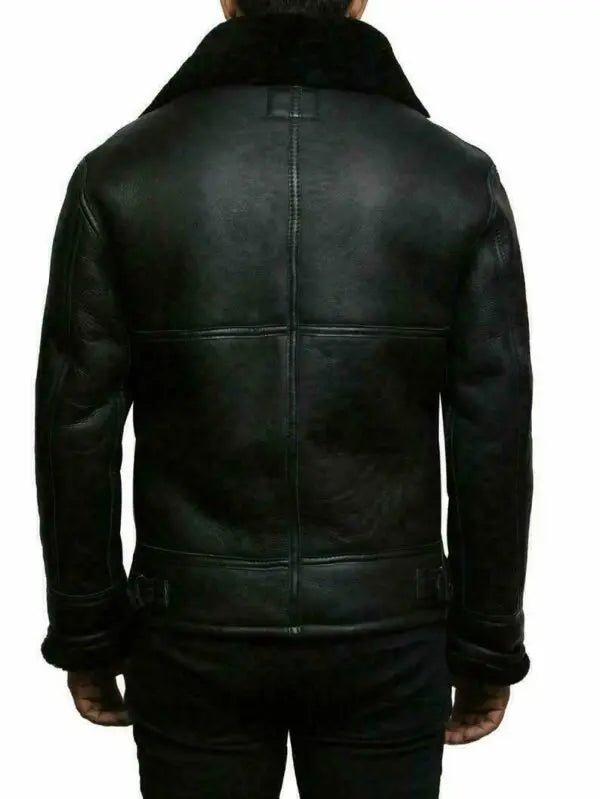 Romano® - Elegante cappotto invernale realizzato in pelle 