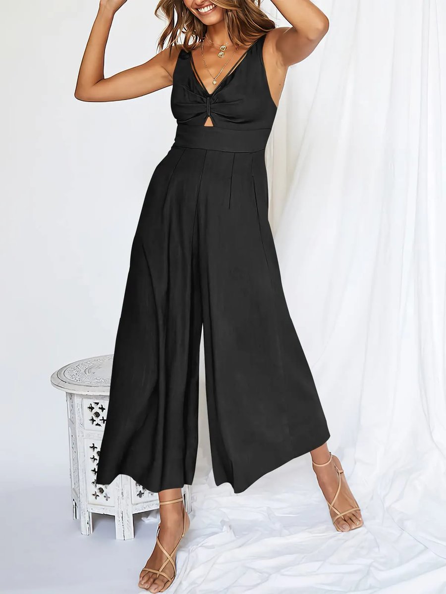 Maren - Jumpsuit mit V-Ausschnitt