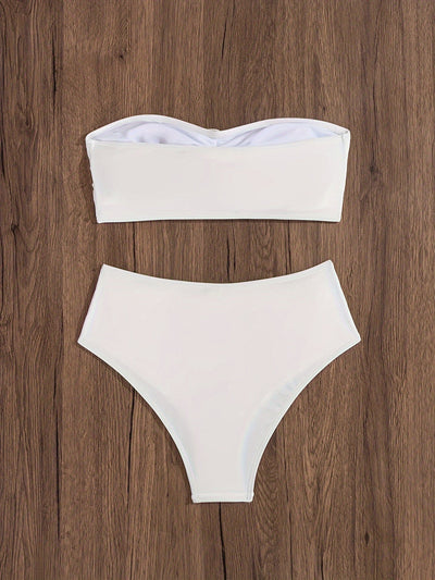 Mia |Bandeau-Bikini-Set - für einen trendigen & schmeichelhaften Badelook