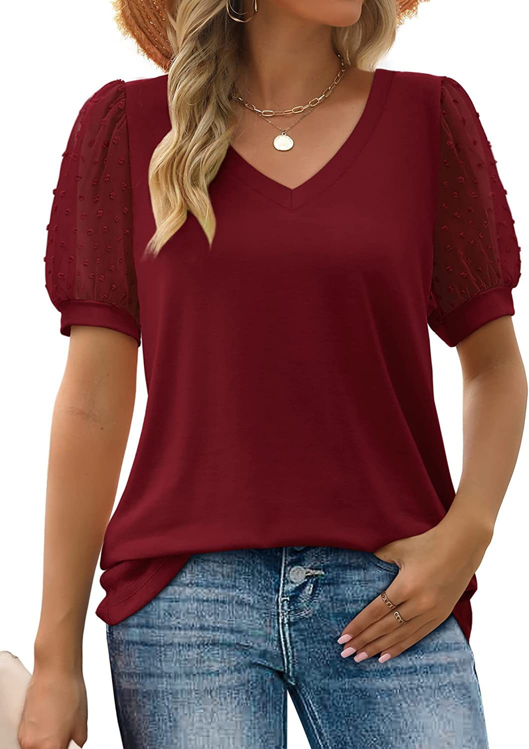 Rhianna™ | Elegantes Puffärmel-Top