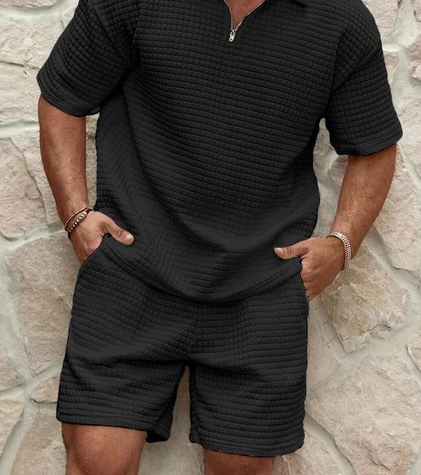 "Casual Zip Combo" Set estivo di 2 con chiusura a zip