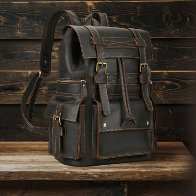 LEANDRO | Lederrucksack