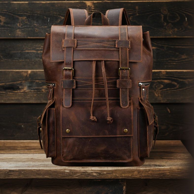 LEANDRO | Lederrucksack
