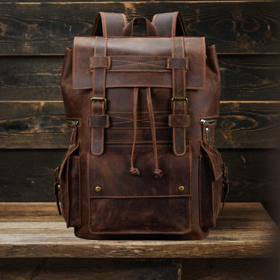 LEANDRO | Lederrucksack