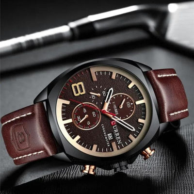 Wasserdichte Chronographen-Sportuhr | mit Militär-Design