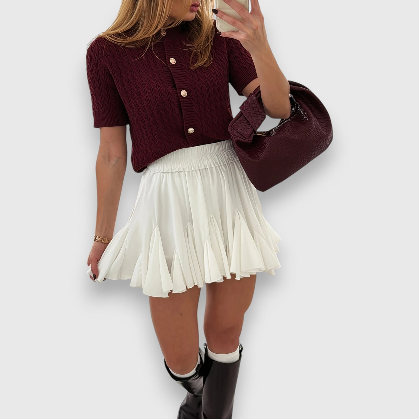 Liora – Lett Strickjacke-Pullover